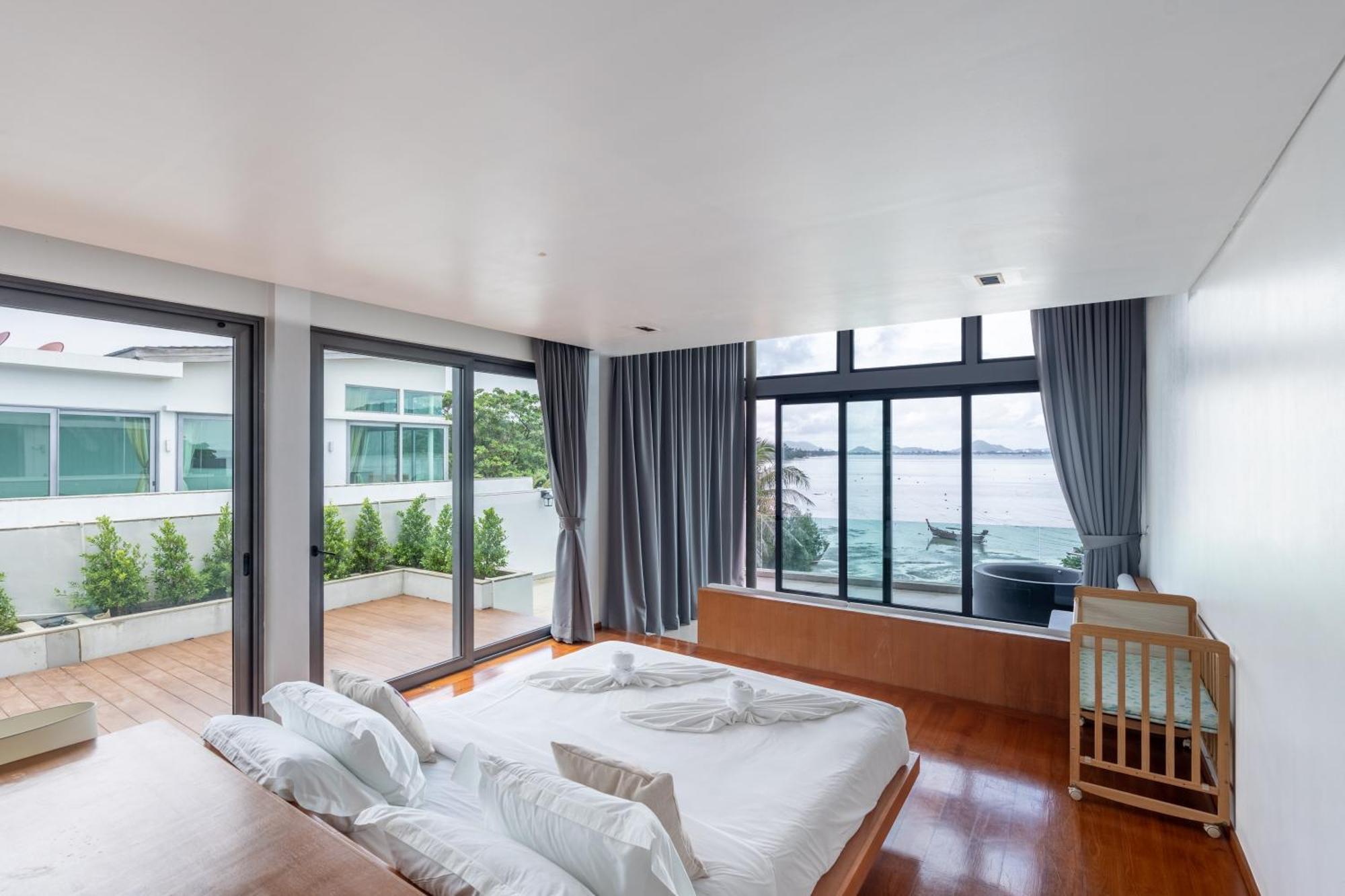 拉威eva8 三卧海边别墅 近拉威海鲜市场 Ban Saiyuan Bagian luar foto