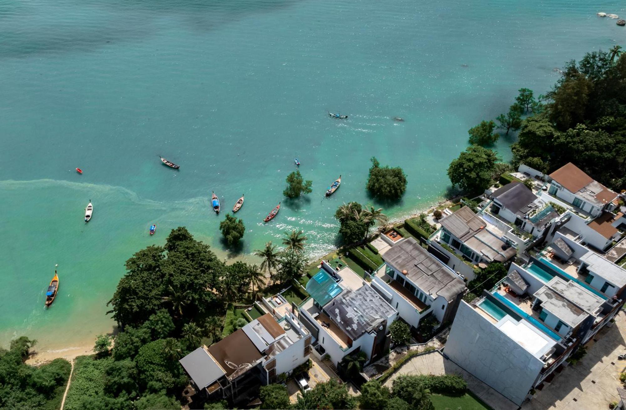 拉威eva8 三卧海边别墅 近拉威海鲜市场 Ban Saiyuan Bagian luar foto